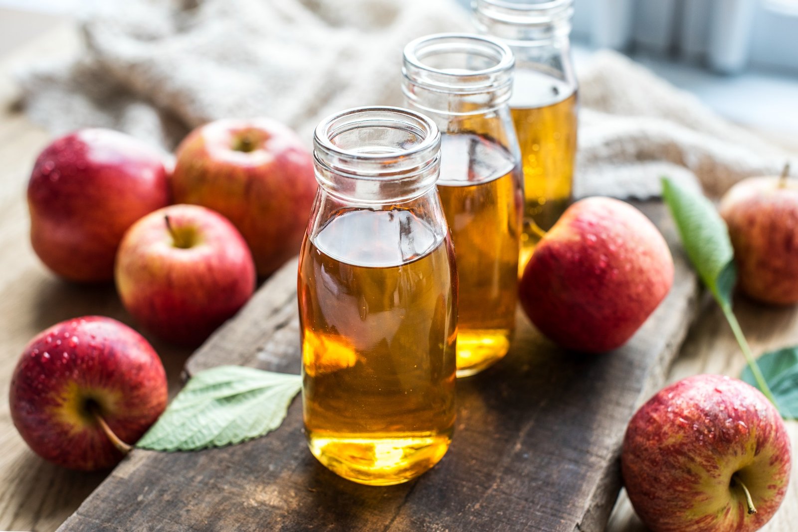 Adelgazante natural y otros beneficios del vinagre de manzana