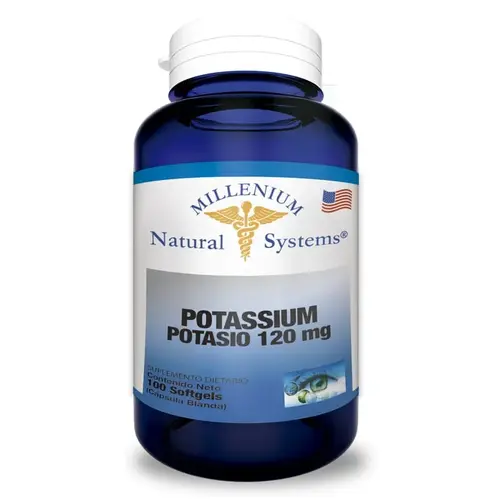 Potassium 120 mg x 100 Softgels